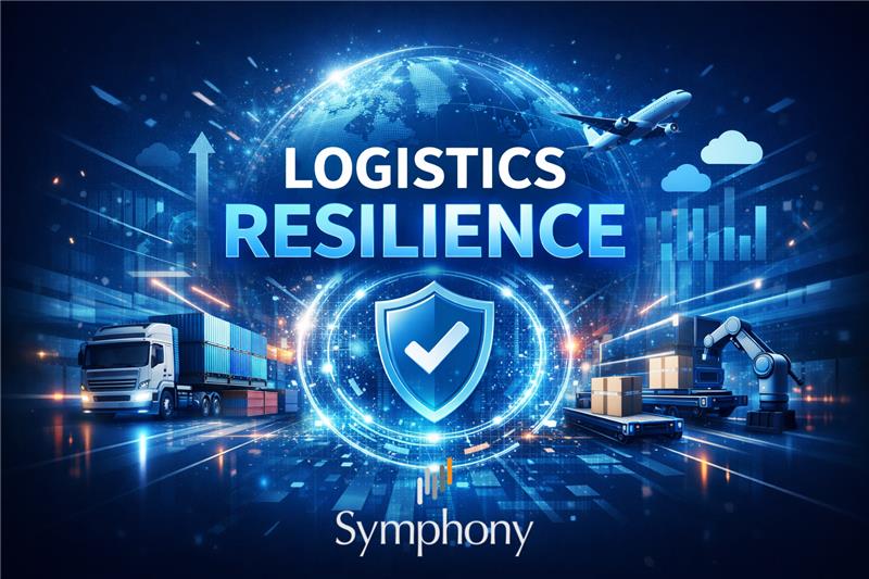 Logistics systems resilience illustration